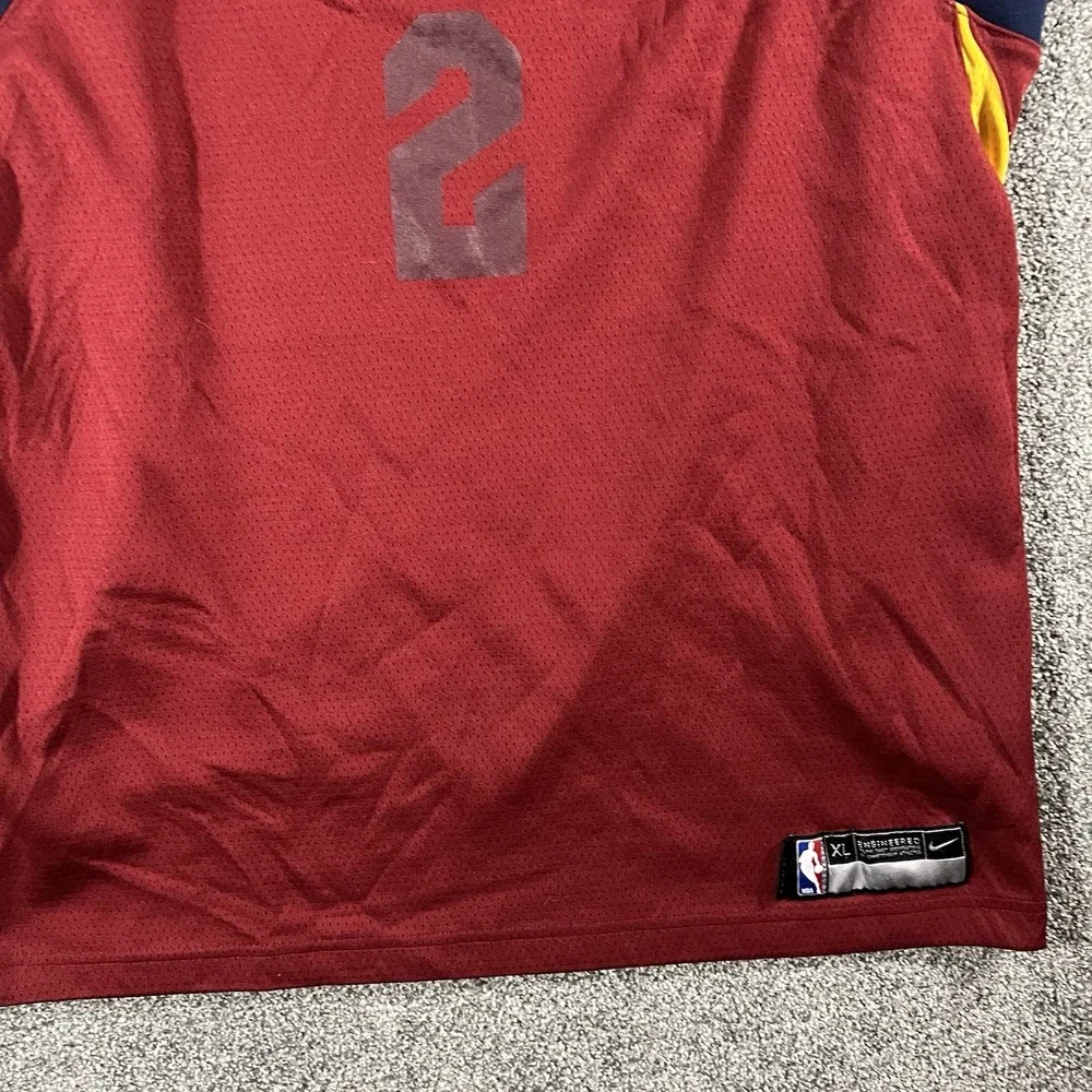 Nike Kyrie Irving #2 Cleveland Cavaliers Swingman Jersey Youth XL Wine NBA